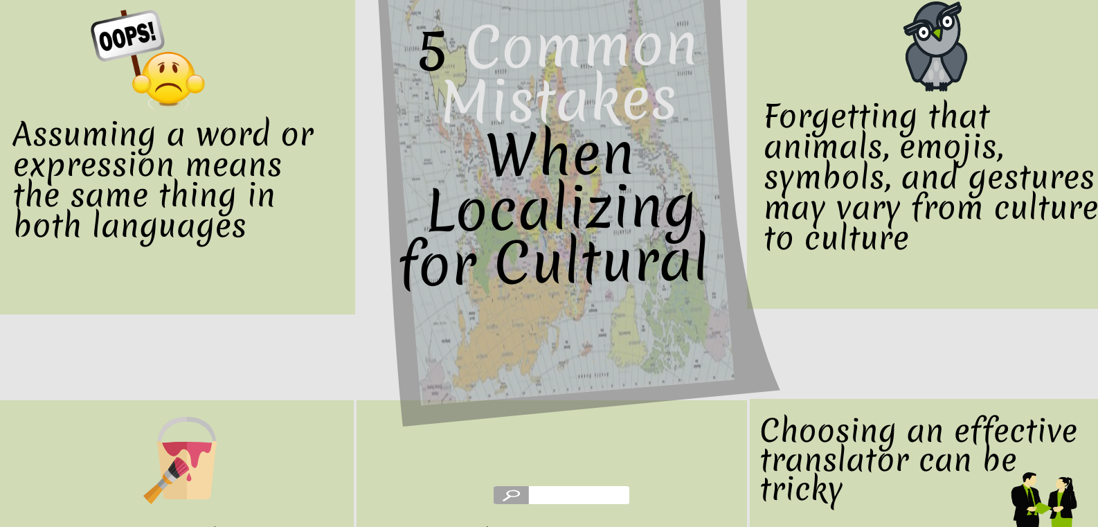 5 Common Mistakes When Localizing for Cultural